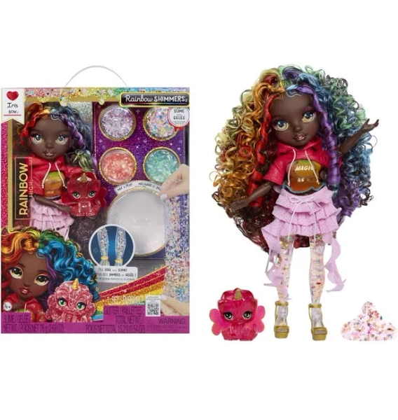 Rainbow High Rainbow Shimmer Slime Iris Rainbow 11" Fashion Doll