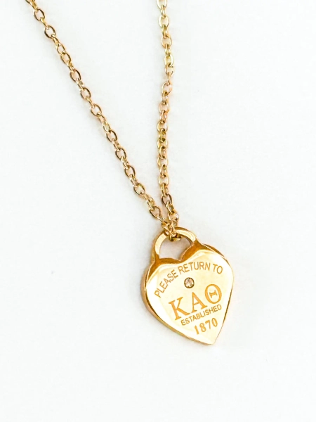 Kappa Alpha Theta Please Return Necklace