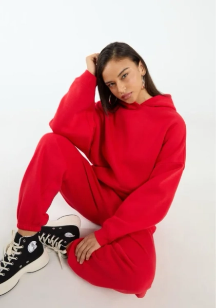 Vêtements & accessoires | Tendances mode | NEW YORKER Sweatshirt avec capuche rouge