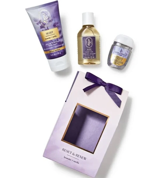 Bath & Body Works Lavender Vanilla Gift Set