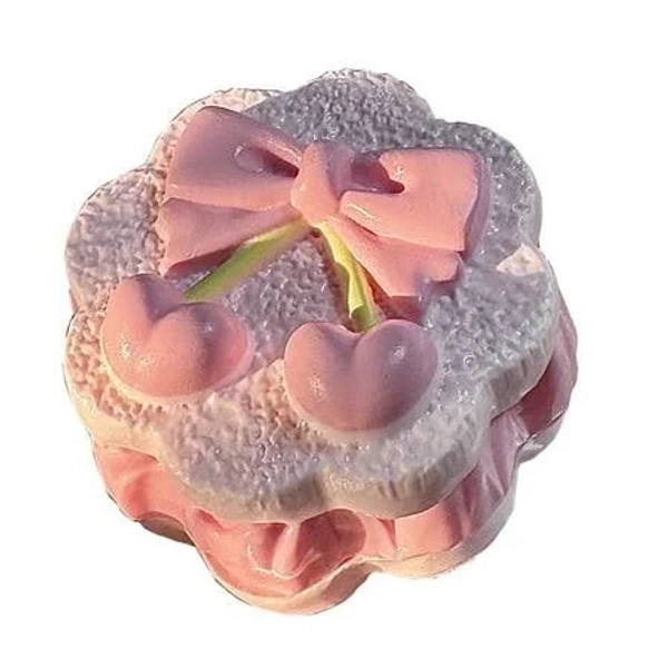 Qddlgrui Taba Squishy Pink Kawaii Handmade Cherry