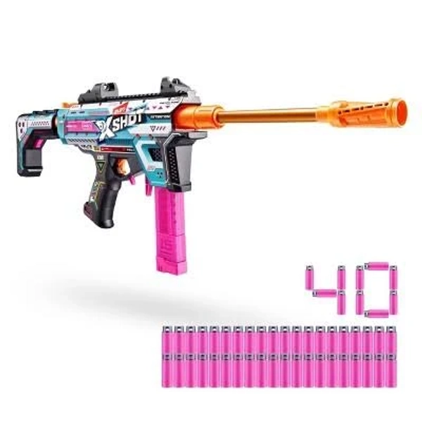 Zuru Xshot Pro Motorized Piston Pump AEB Toy Dart Blaster