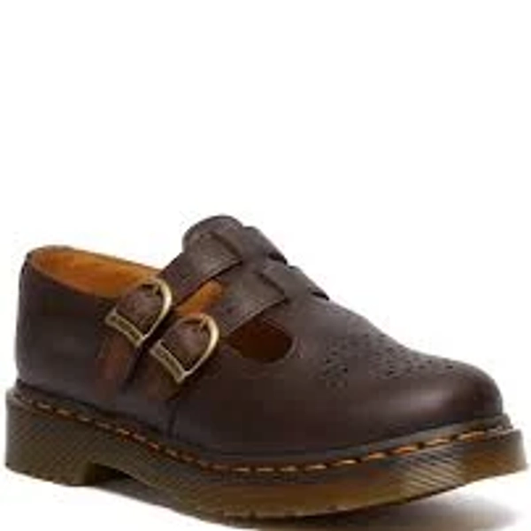 Dr. Martens Women's 8065 Mary Jane Crazy Horse Leather Oxfords