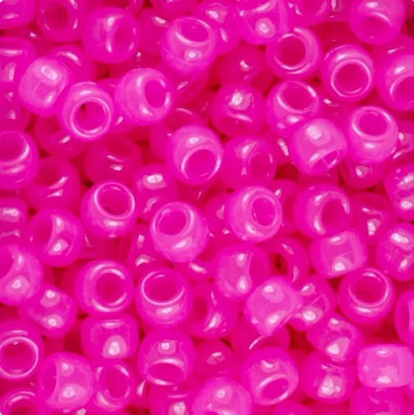 Pink Beads Beads Kandi Beads