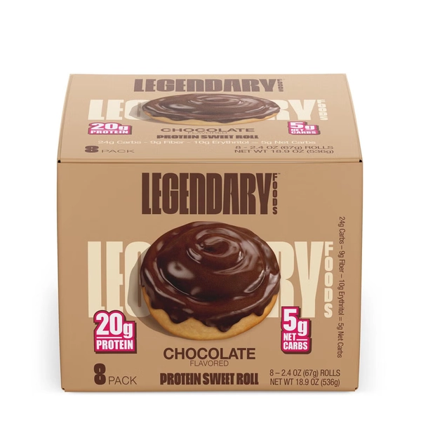 Protein Sweet Roll - Milk Chocolate (8 Rolls)