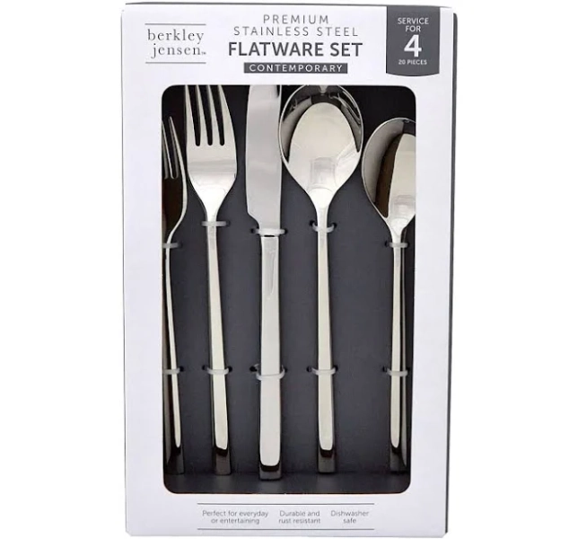 Berkley Jensen Modern Flatware Set