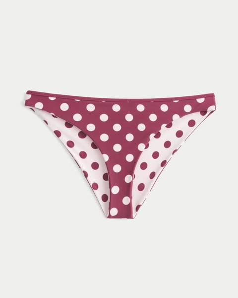 Reversible Pop Binding Cheeky Bikini Bottom