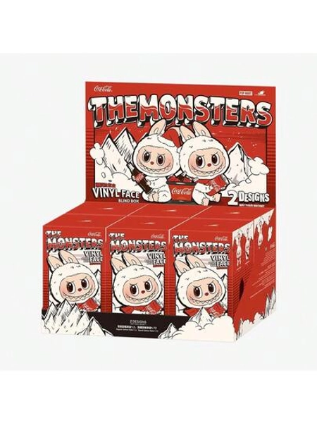 Pop Mart [Officially Licensed By POP MART]THE MONSTERS COCA - COLA SERIES - Vinyl Face-Whole Set-6pc