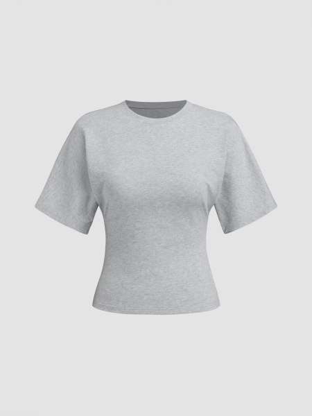 Round Neckline Tee