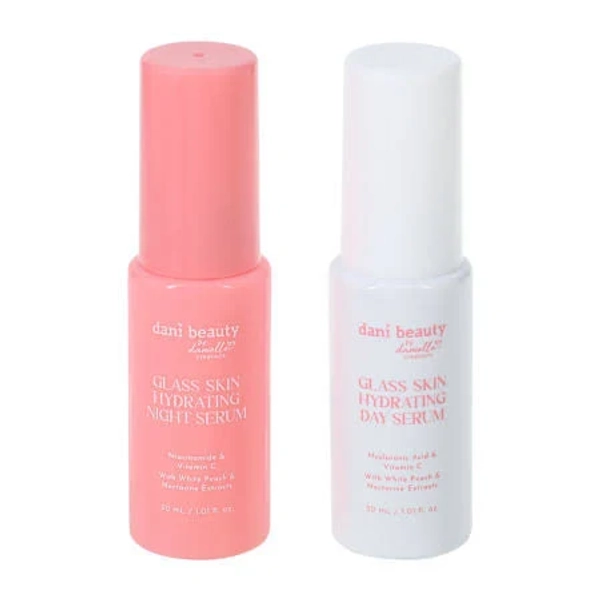Dani Beauty By Danielle Creations Glass Skin Day & Night Serum Duo 2-Pack