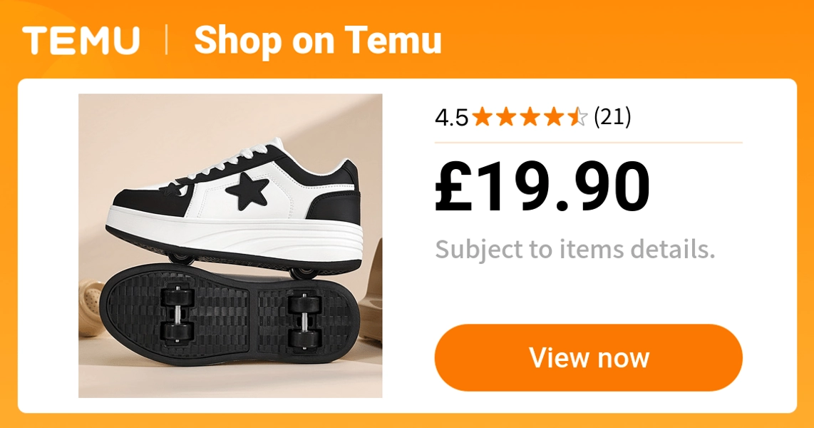 casual sports shoes wheels four wheeled detachable double - Temu United Kingdom