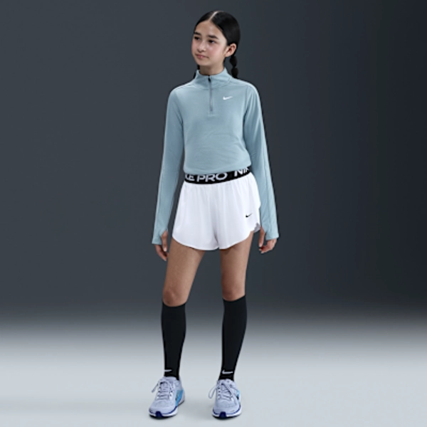Nike Pro Big Kids' (Girls') Dri-FIT 2-in-1 Shorts