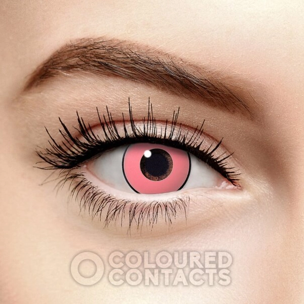 Pink Colored Contact Lenses (30 Day)
