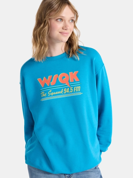 Netflix Stranger Things Oversized Fleece Sweatshirt from No Boundaries, Women’s Plus