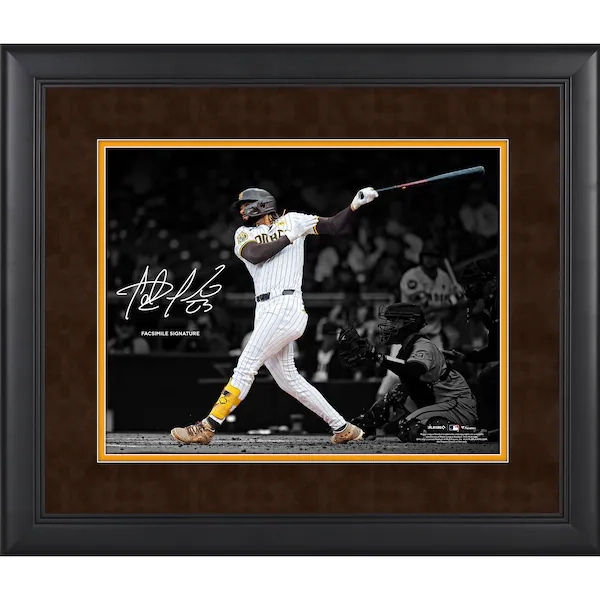 Fernando Tatis Jr. San Diego Padres Facsimile Signature Fanatics Authentic Framed 11" x 14" Spotlight Photograph