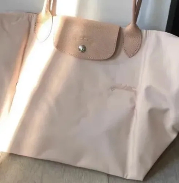 Longchamp Le Pliage Tote Bag L Light Pink New From Japan