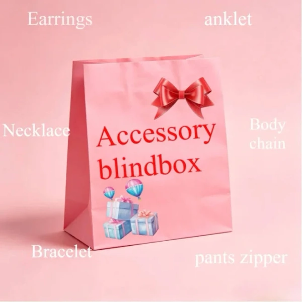 1 very popular brand new jewelry blind box jar mixed blind box lucky bag necklace earrings bracelet