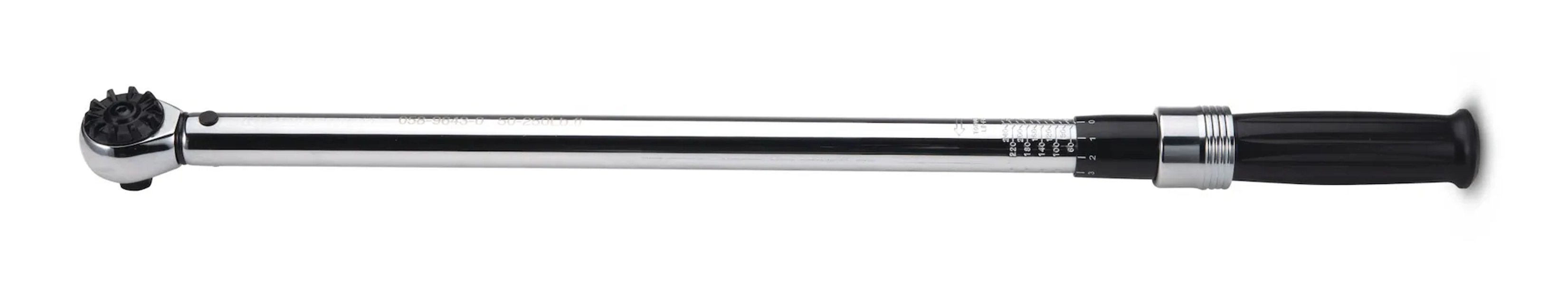 Mastercraft Torque Wrench, 1/2-in Drive, 50-250 ft-lb