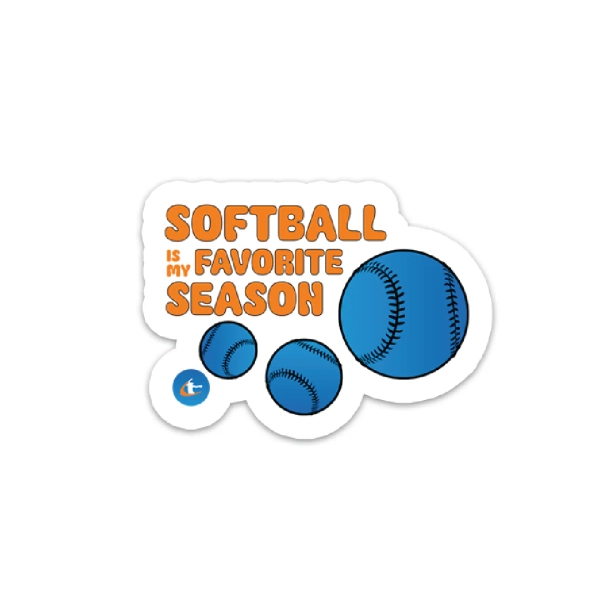SOFTBALL FAVORITE STICKER