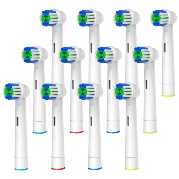 GENKENT 12 Pcs Replacement Toothbrush Heads, Professional Electric Toothbrush Heads Brush Heads Compatible Braun Oral b
