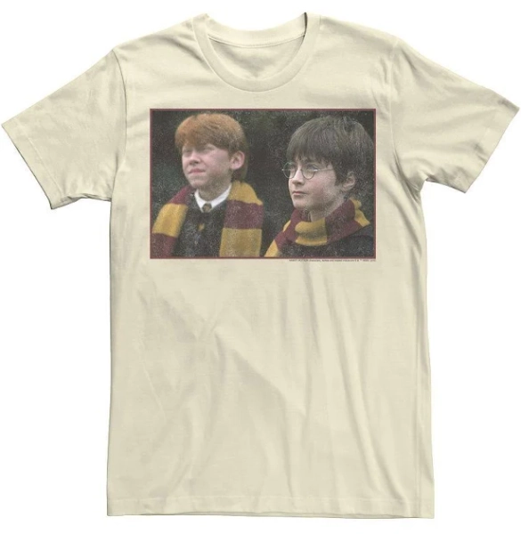 Fifth Sun Men's Harry Potter & Ron Weasley Poster Tee
