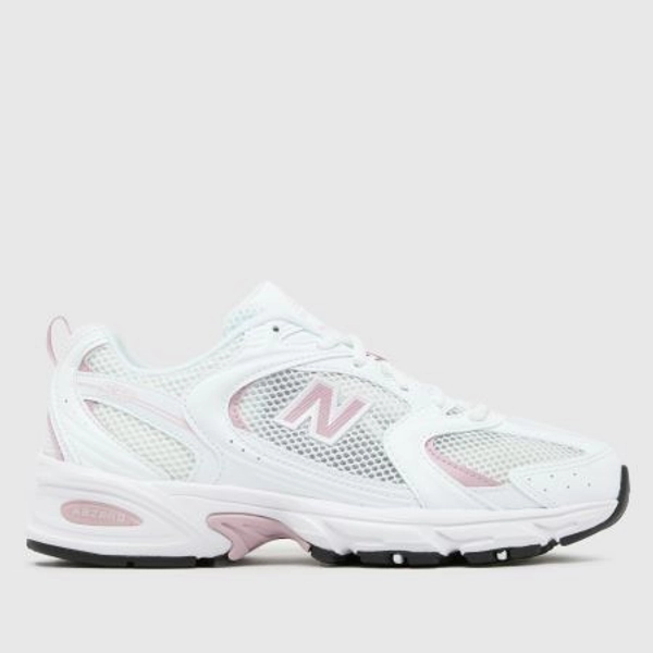 New Balance 530 in White & Pink