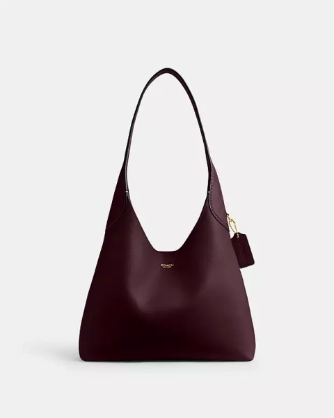 Laiton/Merlot Sac épaule Brooklyn 28