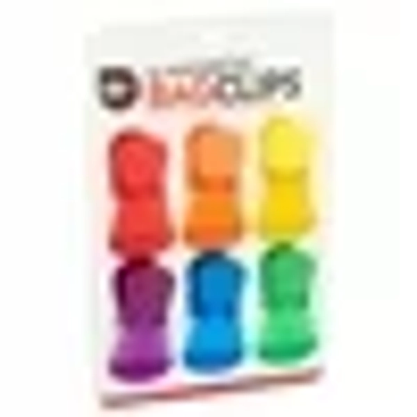 Best Brands Clip'n Magnetic Bag Clips 6-pack, Multicolor