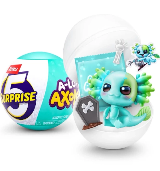 5 Surprise A- Lot-A Axolotls Mini Figure
