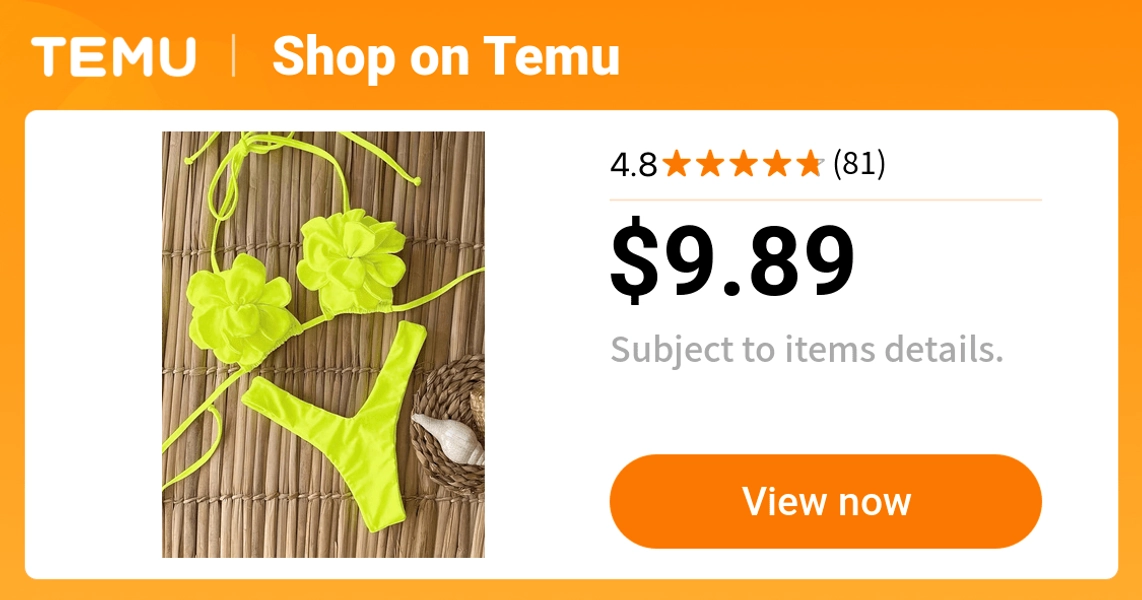   solid floral   womens   swimsuit temu - Temu