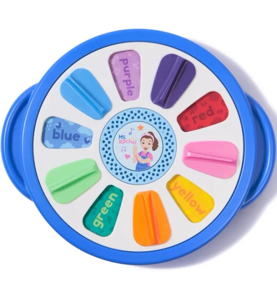 Ms. Rachel Spin Along Learning Wheel