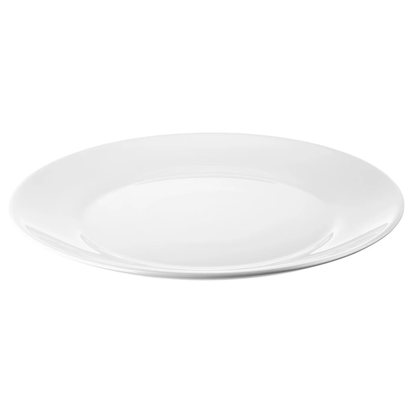 OFTAST Bord - wit 25 cm