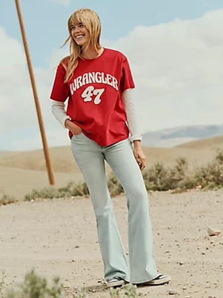 Women’s High Rise Flare Jean | Women's JEANS | Wrangler®