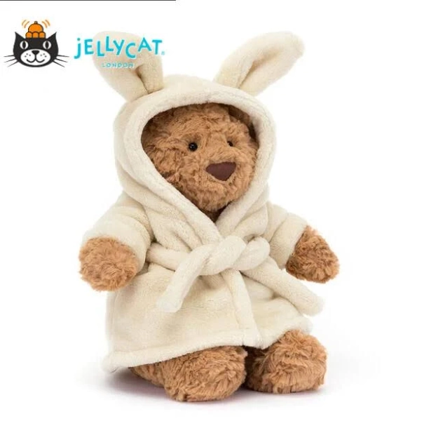 Jellycat Bartholomew Bear Bathrobe Outfit