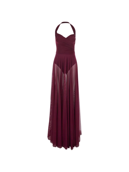 Norma Kamali Cayla draped dress | XS