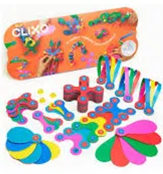 Clixo Super Rainbow Magnetic Building Toy