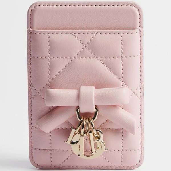 DIOR Lady DIOR Magnetic Cannage Lambskin Card Holder