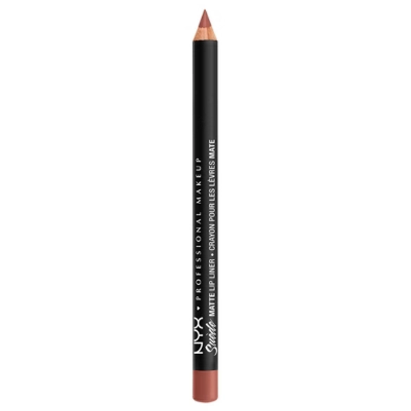 NYX Professional Makeup Suede Matte Velvet Smooth Vegan Lip Liner - Free Spirit - 0.03oz