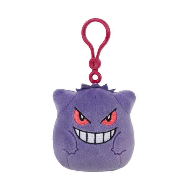 Pokemon Squishmallow Clip-On Plush Gengar