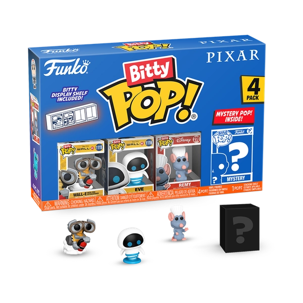Bitty Pop! Pixar 4-Pack Series 4