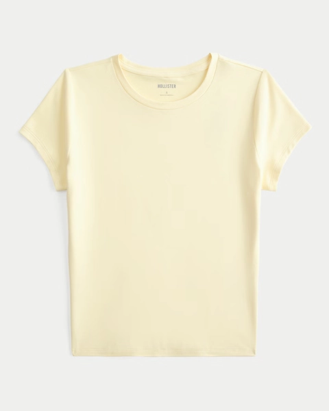 Seamless Fabric Crew Baby Tee