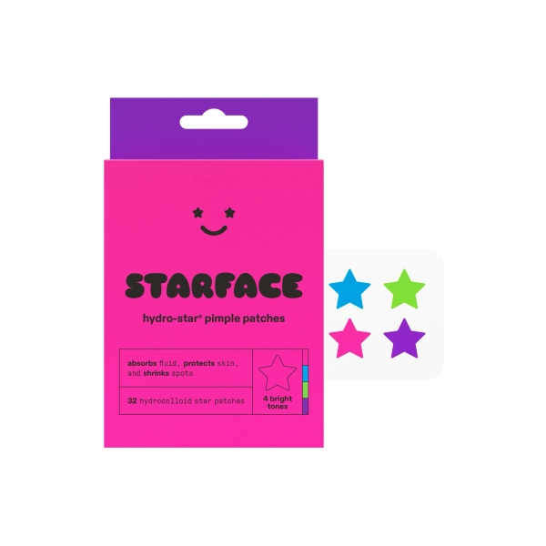 Starface Party Pack Hydro-Star Pimple Patches 32 Count for All Skin Types