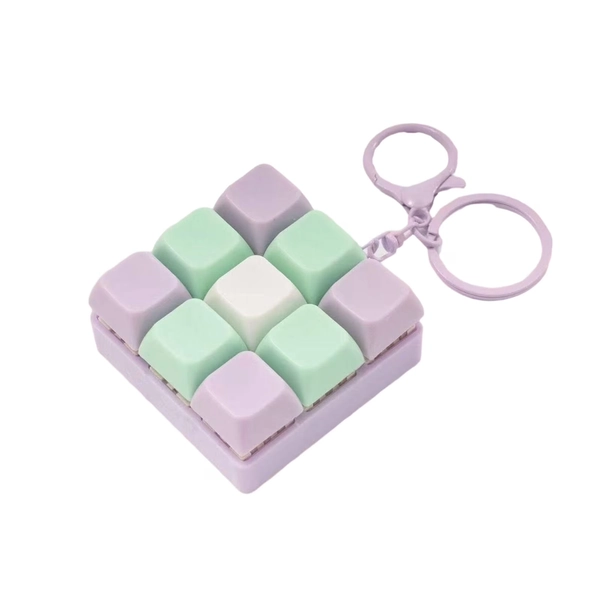 Keyboard Fidget Toy 9 Key Fidget Keychain Stress Relief Fidget Clicker – Clicky Fidget Toys for Adults, Improve Focus & Relieve Anxiety at Work, Travel – Stress Relief Gifts - Walmart.com