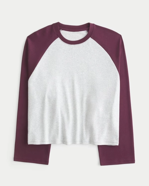 Easy Long-Sleeve Crew Top