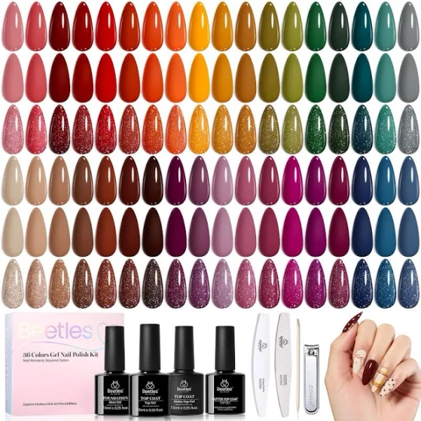 Beetles Gel Polish Set Waltz of Leaves