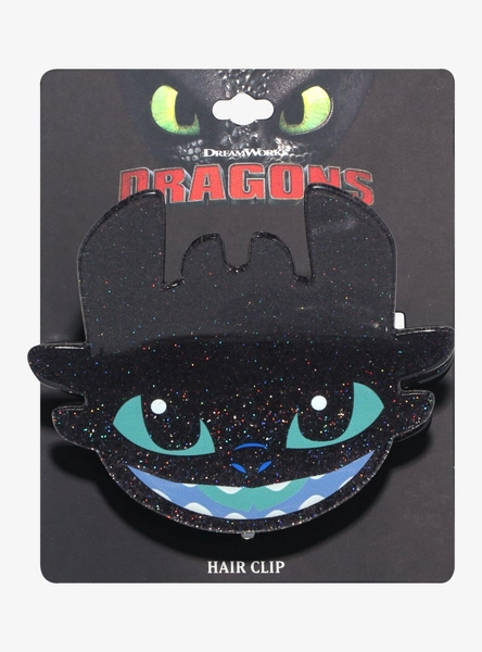How To Train Your Dragon Toothless Figural Claw Hair Clip