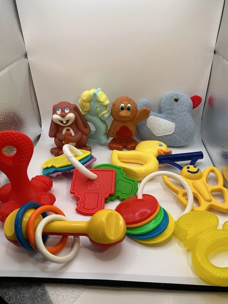 Vintage Collectible Baby Toys Lot Cute 1980s Toys Read