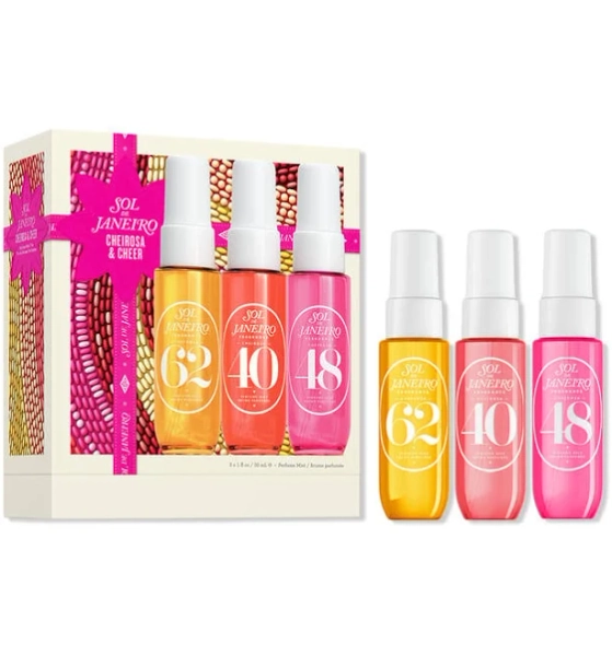 Sol de Janeiro Cheirosa & Cheer Perfume Mist Trio Sampler Set