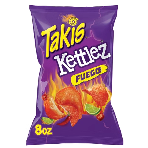 Takis Kettlez Fuego Kettle-Cooked Potato Chips - 8oz
