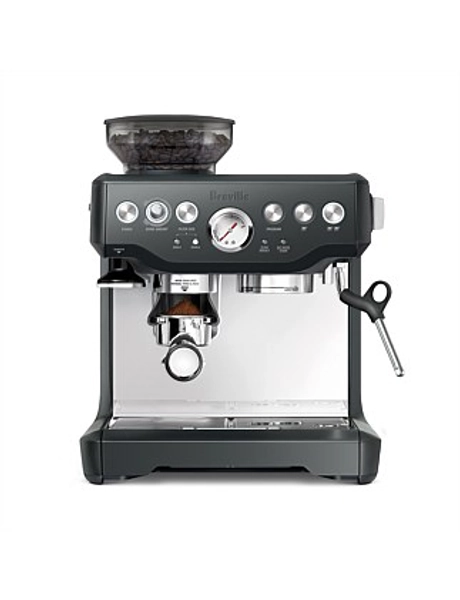 BES870CHR Barista Express Manual Coffee Machine with Grinder Charcoal - charcoal